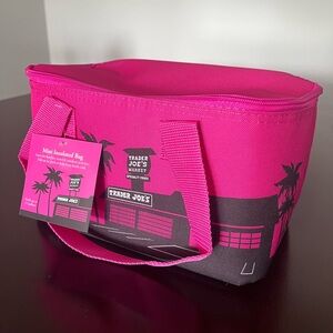 Trader Joe’s Mini Insulated Tote Bag - Magenta